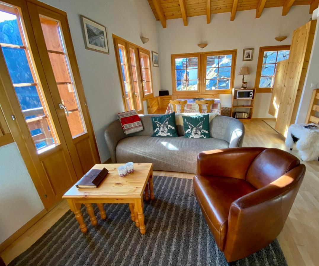 Vila Chalet Amos Grimentz Exteriér fotografie
