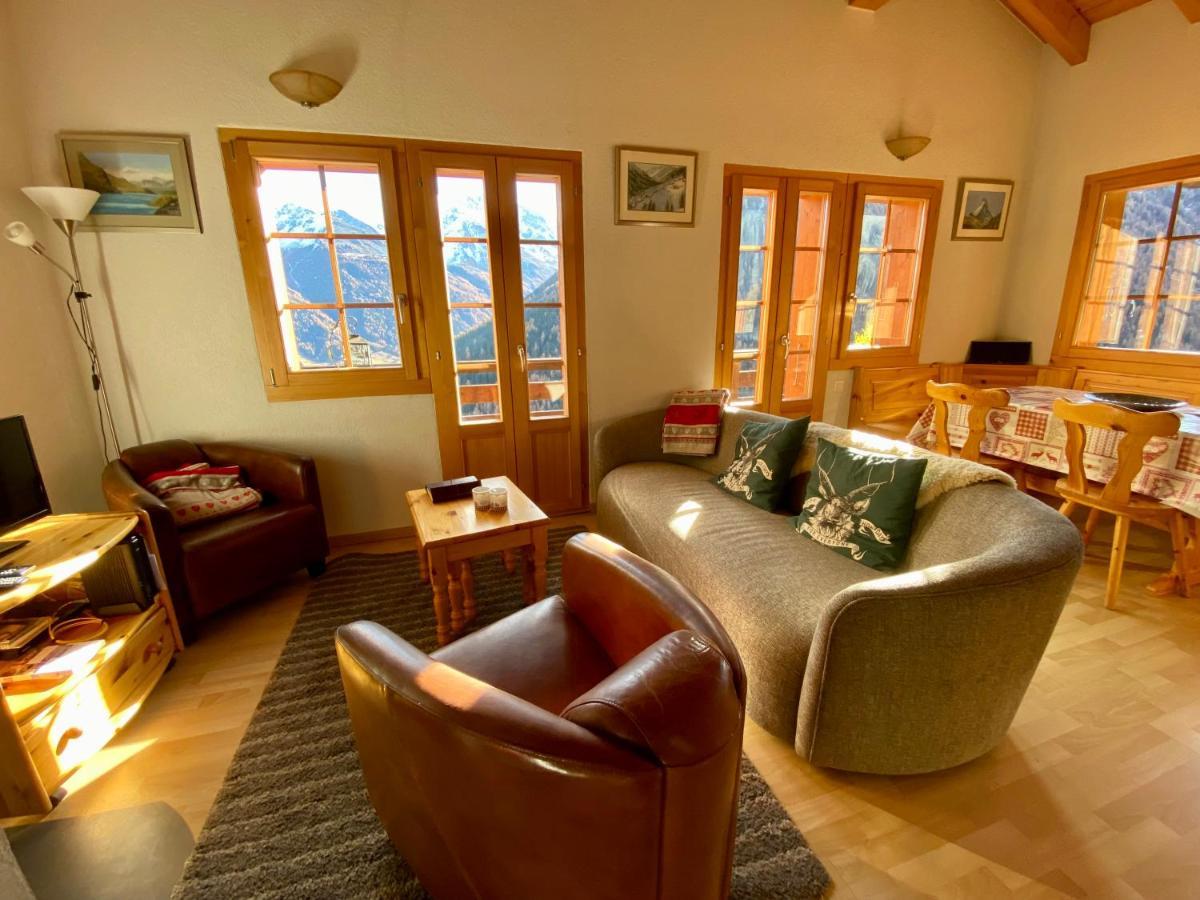 Vila Chalet Amos Grimentz Exteriér fotografie